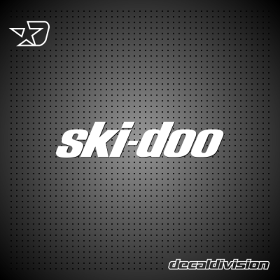 Ski-Doo Logo Sticker